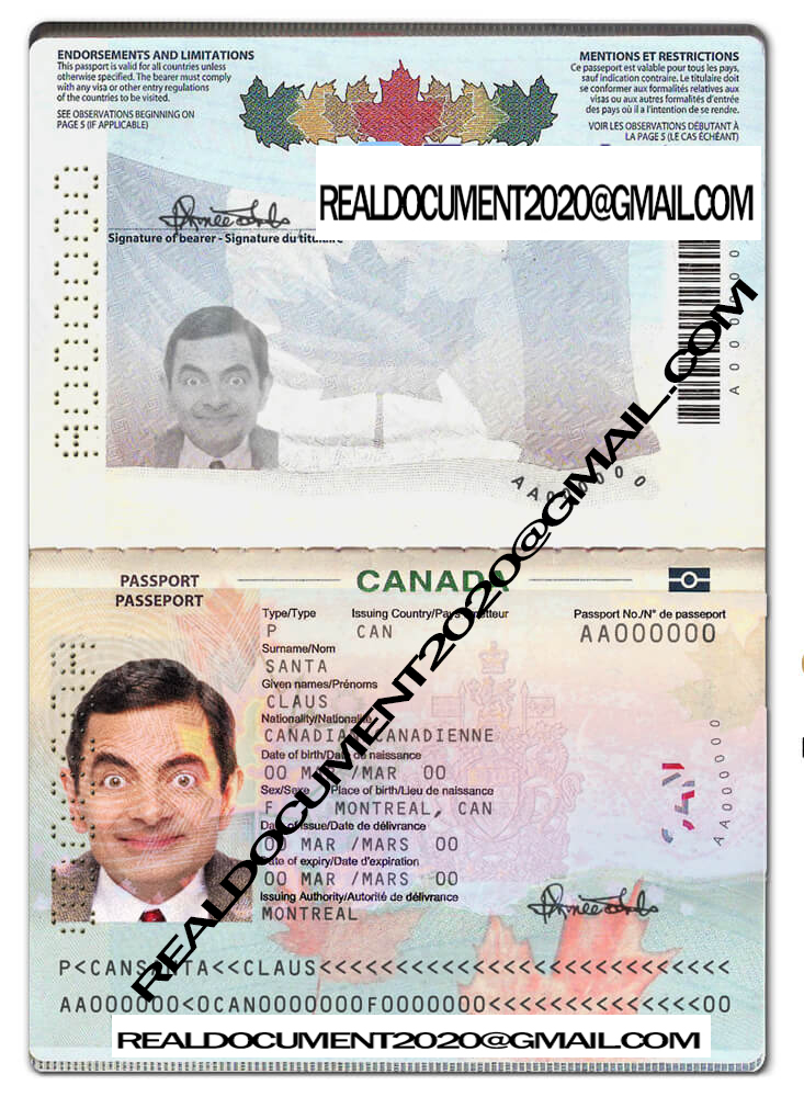 Canada Passport Buy Canadian Passport