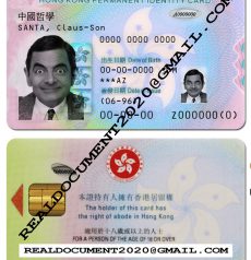 Hong Kong id card