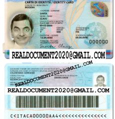 Fake Italian ID Card