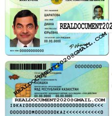 Fake Kazakhstan ID Card