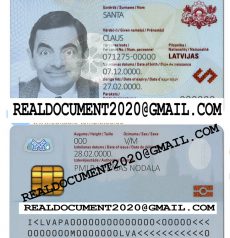 Fake Latvian ID Card