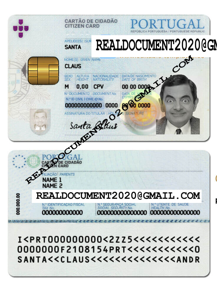Portugal ID Fake Portugal ID Card