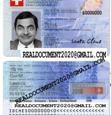 Fake Swiss ID Card