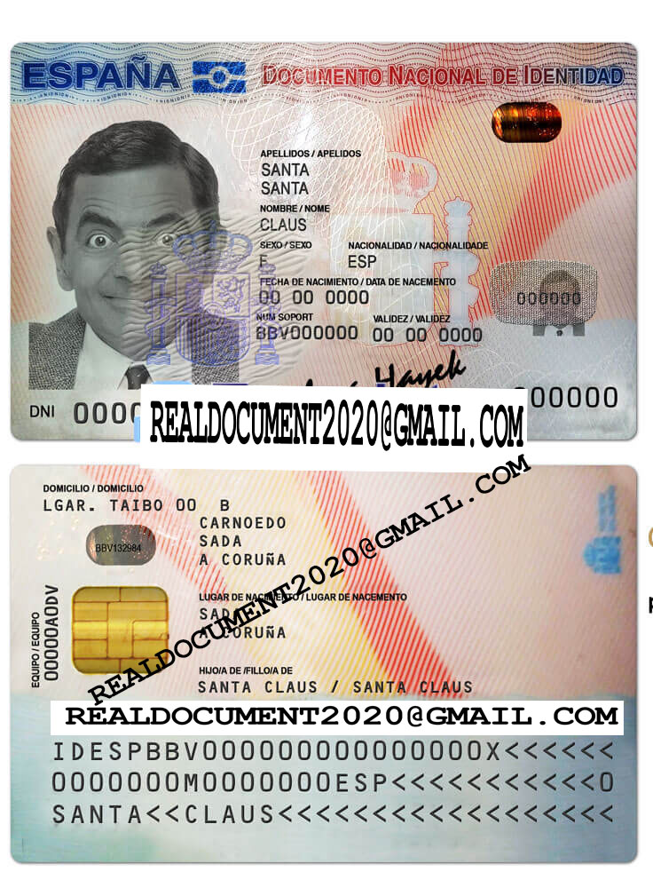 Spain ID NEW buy Spanish ID Card