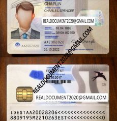 fake estonian id card for sale