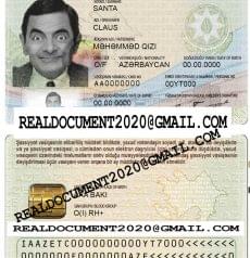 Fake Azerbaijan ID Card