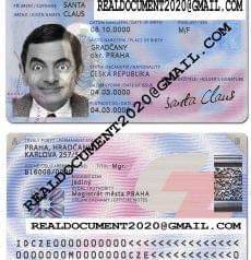 Fake Czech ID Card