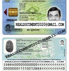 Fake Brazilian ID Card