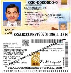 Dominican Republic ID Card