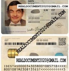 Fake estonian id card