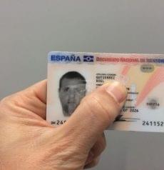 new spanish id card for sale