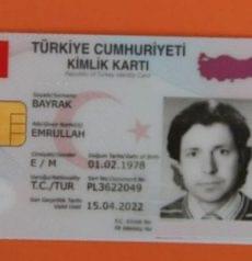 turkish identity card